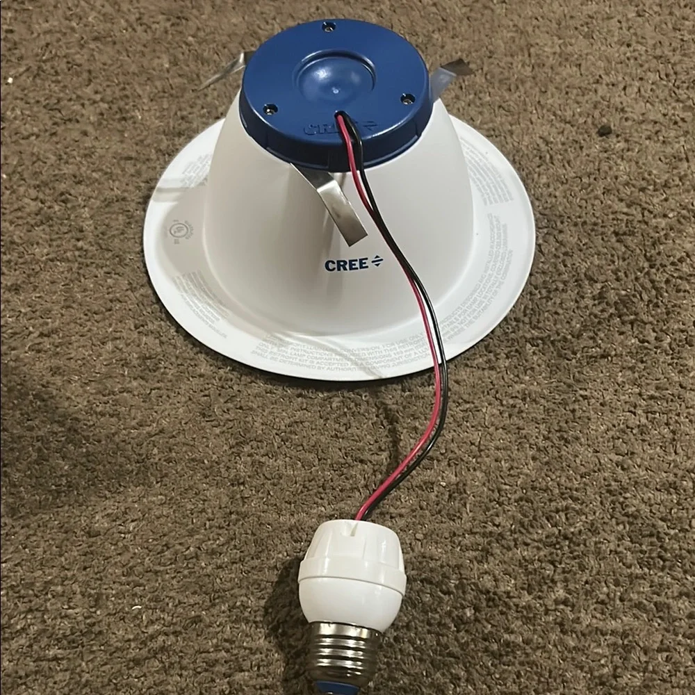 Adidas Blue and White LED Downlight